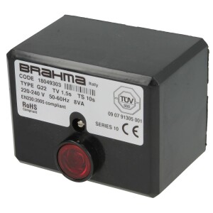 Control unit Brahma G22, TV 1.5s, TS 10s 230 V, 50 Hz, 8 VA, 18049303