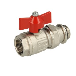 Ball valve with screw connection 1/2"
