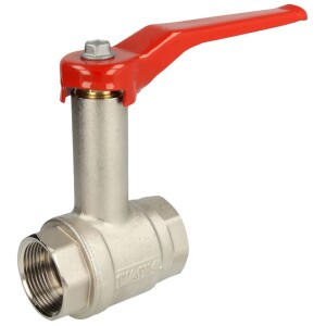 Brass ball valve 1 1/4 IT/IT with extended spindle
