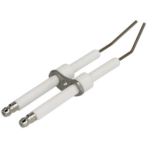 Universal ignition electrode set of 2