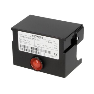 Oertli Gas burner safety control box LGA 63.191A27 191972