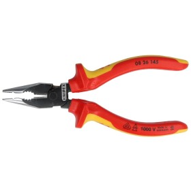 Pince &agrave; becs demi-ronds VDE Knipex 0826145