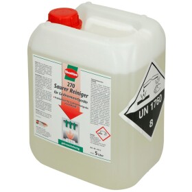 Sotin 270 acidic cleaner 5 l gas-fired condensing boilers...