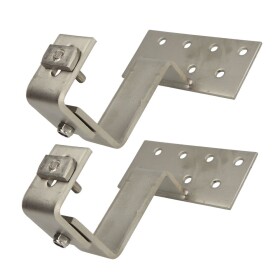 Roof anchors height-adjustable for rafter mounting