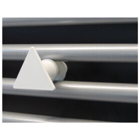 Porte-serviette pour radiateur SDB OEG blanc, triangle