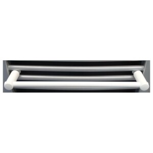 Porte-serviette pour radiateur SDB OEG blanc, L: 670 mm, P: 80 mm, droit