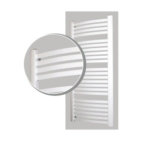 OEG bathroom radiator Akron 1,006W white