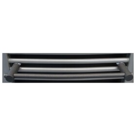 Towel holder for OEG bathroom radiator graphite L 570 x D...