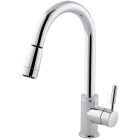 Single-lever sink mixer &quot;Style Plus&quot; with pull-out spray head