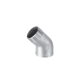 Stainless steel screw fitting elbow 45° 3/4" IT/ET