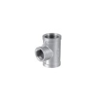 Stainless steel screw fitting T-piece reducing 3/8&quot; x 1/4&quot; x 3/8&quot; IT/IT/IT