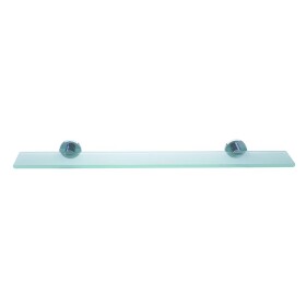 Glass shelf 450 mm Adhesive technology