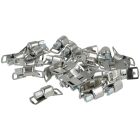 Locks for endless clamp band W2 9 mm PU 25