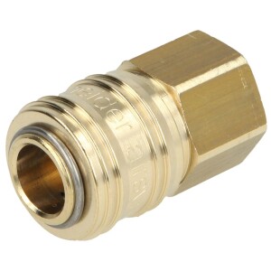 Brass quick coupling 1/4" IT
