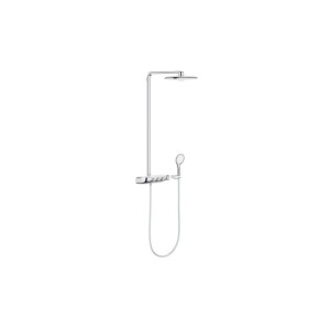 Grohe Shower system Rainshower moon white for wall mounting SmartControl 26250LS0