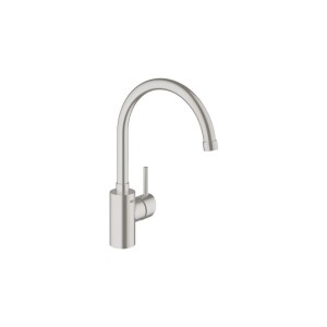 Grohe Single-lever sink mixer Concetto high spout supersteel 32661DC1
