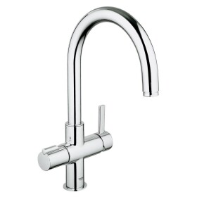 Grohe Kitchen mixer and boiler Red Duo L-size L-spout...