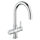 Grohe Kitchen mixer and boiler Red Duo L-size L-spout supersteel 30325DC1