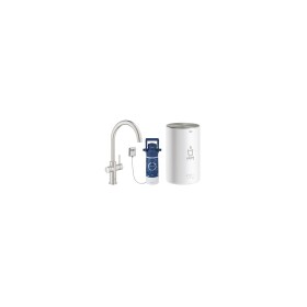 Grohe Kitchen mixer and boiler Red Duo M-size C-spout...