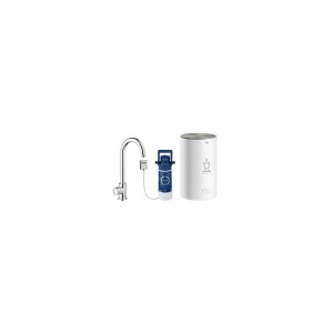 Grohe Pillar tap and boiler Red Mono M-size C-spout chrome 30085001
