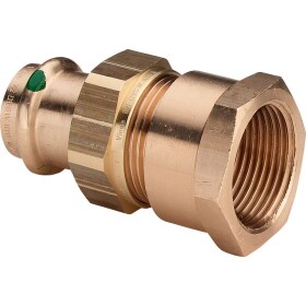 Viega Sanpress adapter union 22 mm x 3/4&quot; IT...