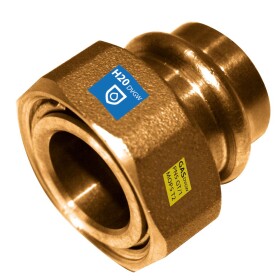 Combi press fitting connection union F/IT 35 mm x 2&quot;...