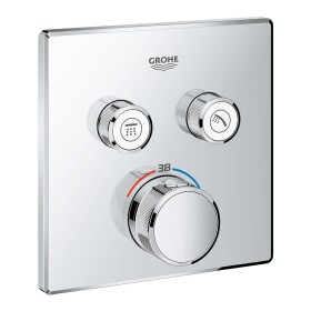 Grohtherm SmartControl Thermostat mit 2 Absperrventilen...