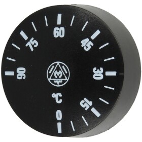 Rotary knob &oslash; 42 mm for thermostat adjustable...