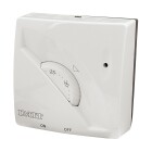 TA3, room temperature controller with indicator lamp and ON/OFF switch