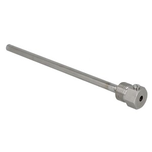 Alre-IT Immersion sleeve THV/200, EL 200 mm stainless steel V4A 1.4571, 6.3 x 9 mm