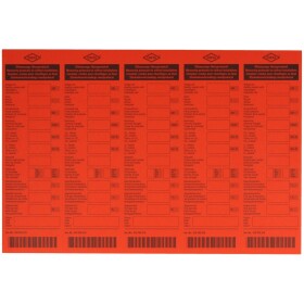 Boiler label for oil measuring protocols