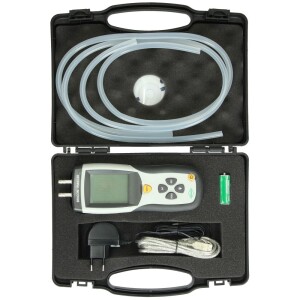 Brigon differential pressure meter with PC interface 0-200 mbar 6530