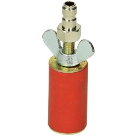 Gas test plug for gas line tester Rothenberger 1",...