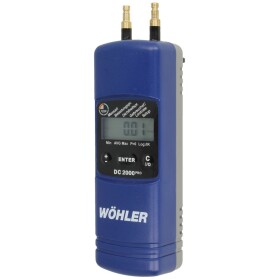 Woehler DC2000 pressure measuring device with humidity...