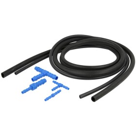 Nozzle pressure set, plastic connectors, T-pieces, hoses,...