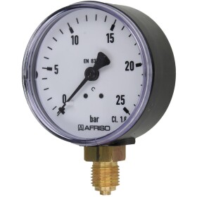 Pressure gauge R 1/4&quot; radial