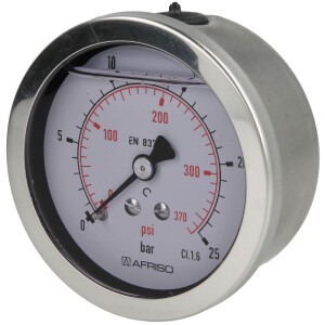 Glyzerin-Manometer 1/4" axial