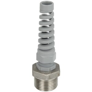 Afriso screw connection set stainless steel G 1" for DMU 08