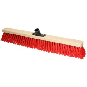 Street broom 60 cm elaston bristles with handle hole