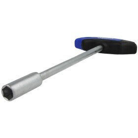 Hexagonal socket wrench with T-handle jaw opening 13 mm