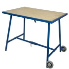 Work table on wheels 1,000 x 700 x 850 mm