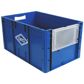 OEG storage box with flap 594 x 396 x 320 mm, fee-based!
