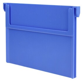 Divider PP- blue for shelf container 621