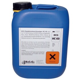 BCG Reaktionsbeschleuniger HC 60 10 Liter Gebinde