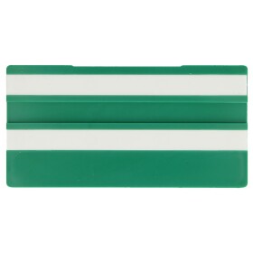 Simplex Blank signs 100 x 50 mm, green with 2 blank...