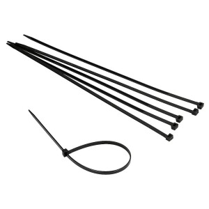 Cable ties black 7.8 x 450 mm