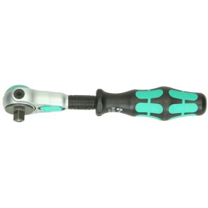 WERA Zyklop Knarre 8000 A 1/4" Vierkant Feinzahn- und Gelenkknarre 05073260001