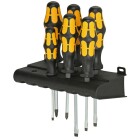 WERA screwdriver set chisel driver 6-piece-set with impact cap 932/6 05018282001