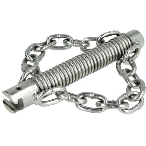 Chain-spinning head 16 mm x Ø 30 mm for pipes 50 - 125 mm
