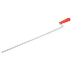 Special cleaning shaft &Oslash; 6 mm x 0.4 m for bath tub and shower drain